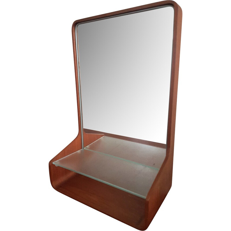 Vintage vanity mirror by Friso Kramer for Auping - 1950s