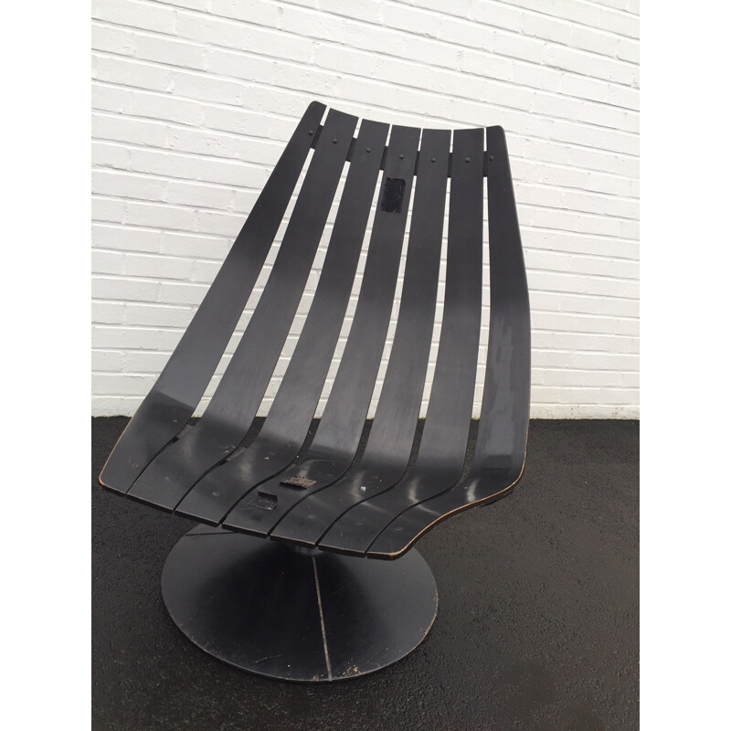 Vintage lounge chair by Hans Brattrud - 1968