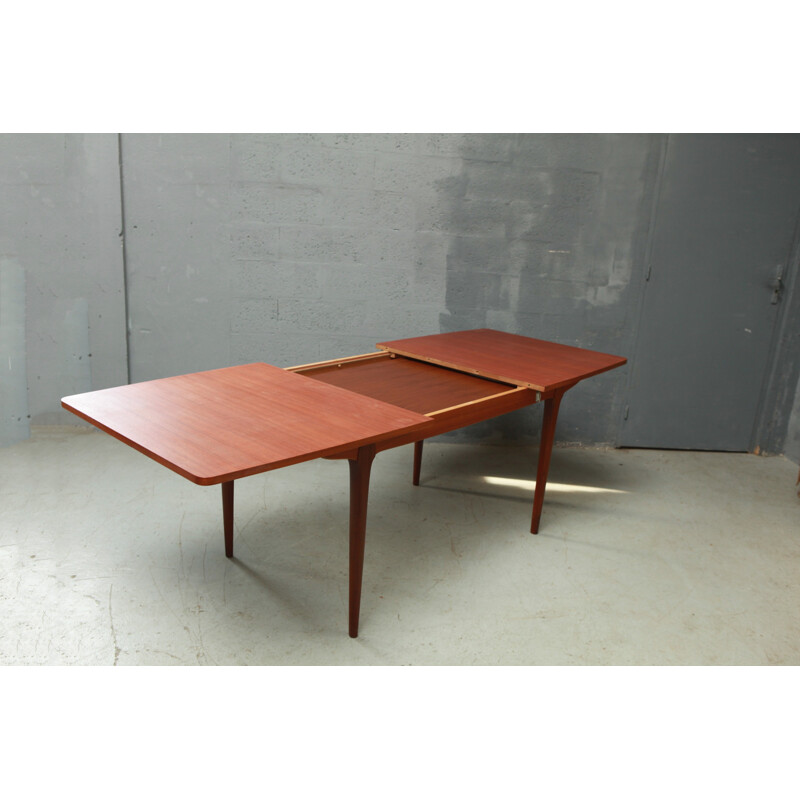 Vintage scandinavian table in teak - 1960s