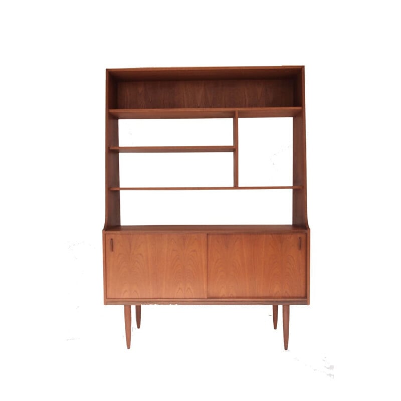 Vintage "room divider" bookcase shelf - 1970s