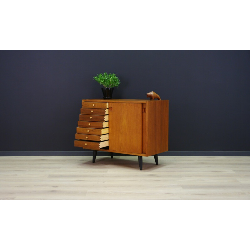 Vintage danish teak cabinet - 1960s