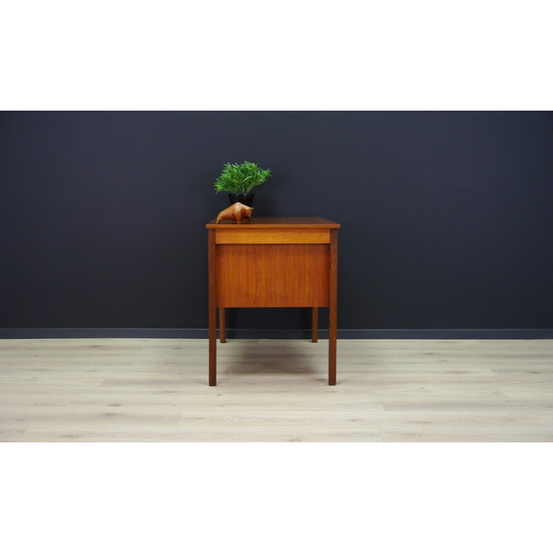 Vintage Scandinavian Teak Working Desk - 1960s