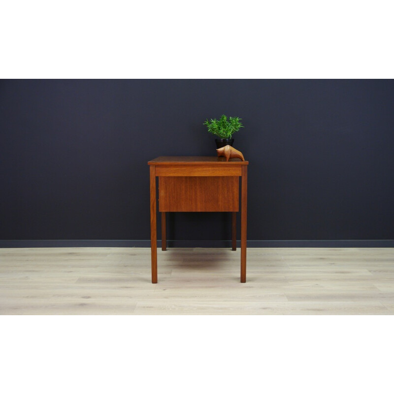 Vintage Scandinavian Teak Working Desk - 1960s