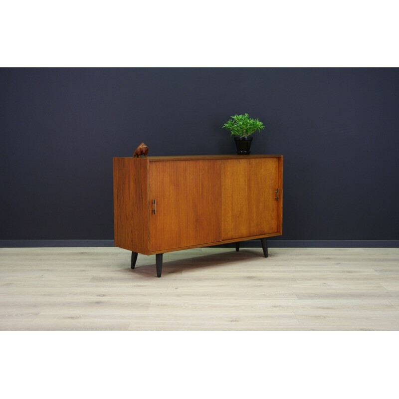 Vintage cabinet veneered in teak - 1960s