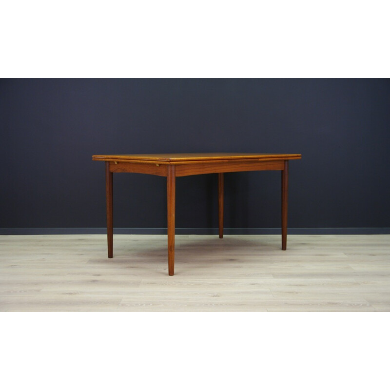 Vintage danish teak table - 1960s