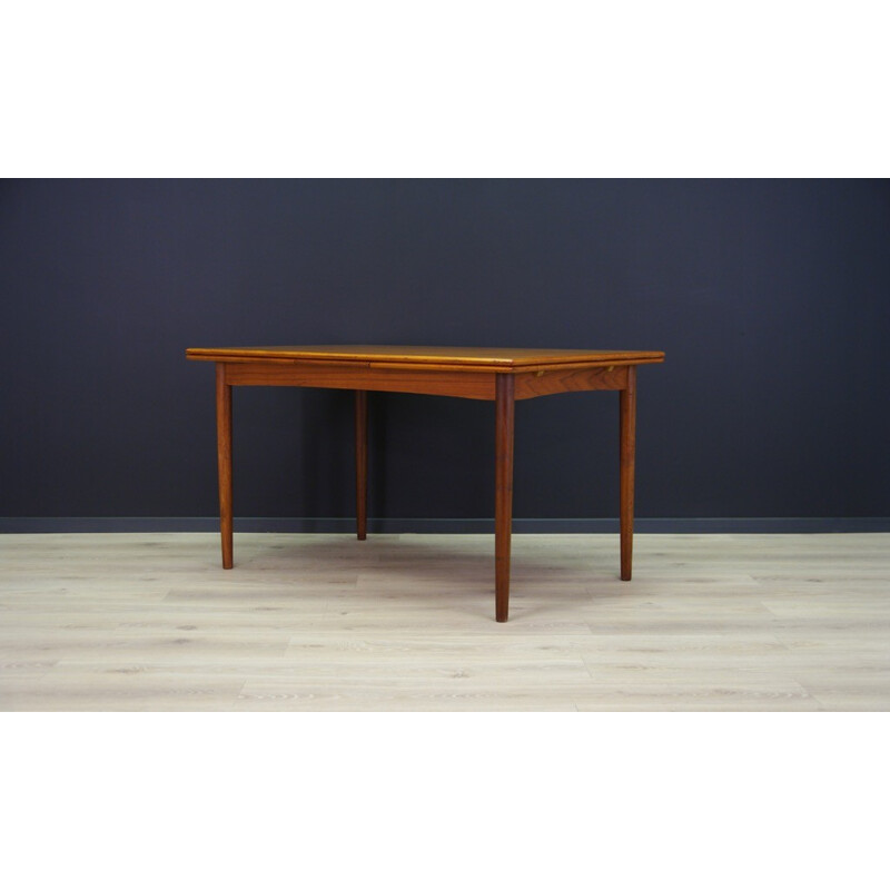 Vintage danish teak table - 1960s