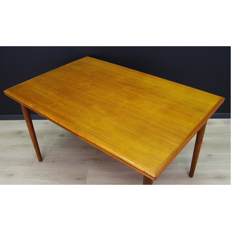 Table vintage danoise en teck - 1960