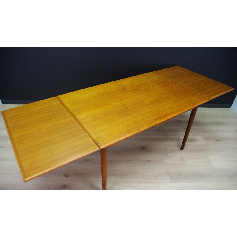 Table vintage danoise en teck - 1960