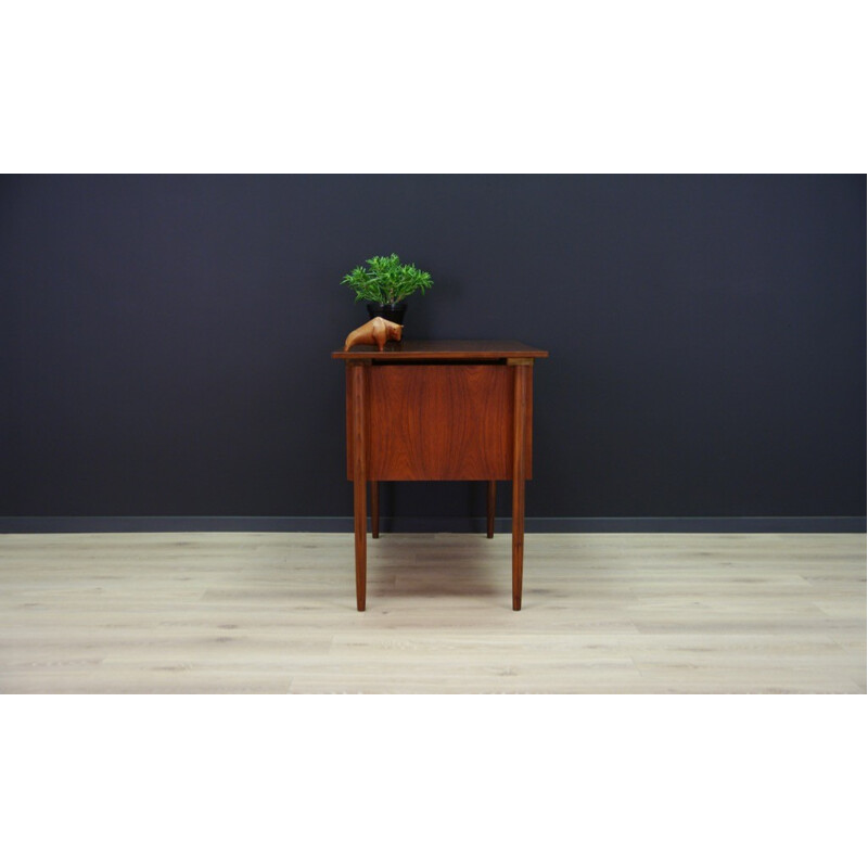 Vintage working desk in teak - 1960s