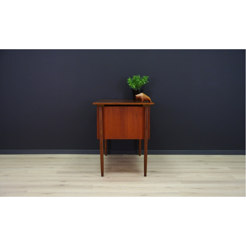 Vintage working desk in teak - 1960s