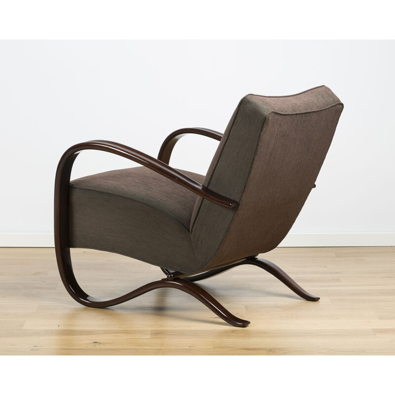 Vintage H-269 loungechair by Jindrich Halabala - 1930s