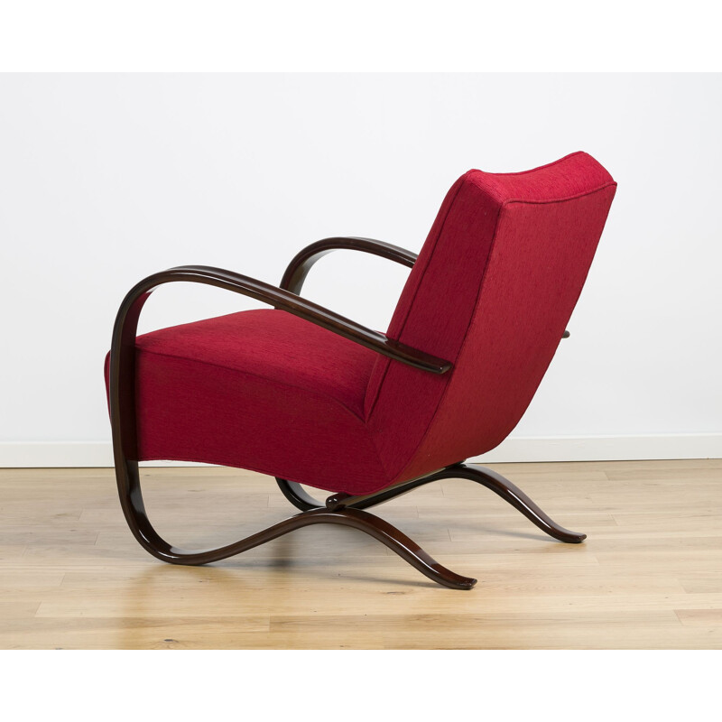 Vintage H-269 loungechair by Jindrich Halabala - 1930s