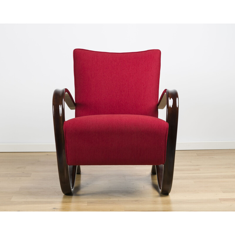 Vintage H-269 loungechair by Jindrich Halabala - 1930s