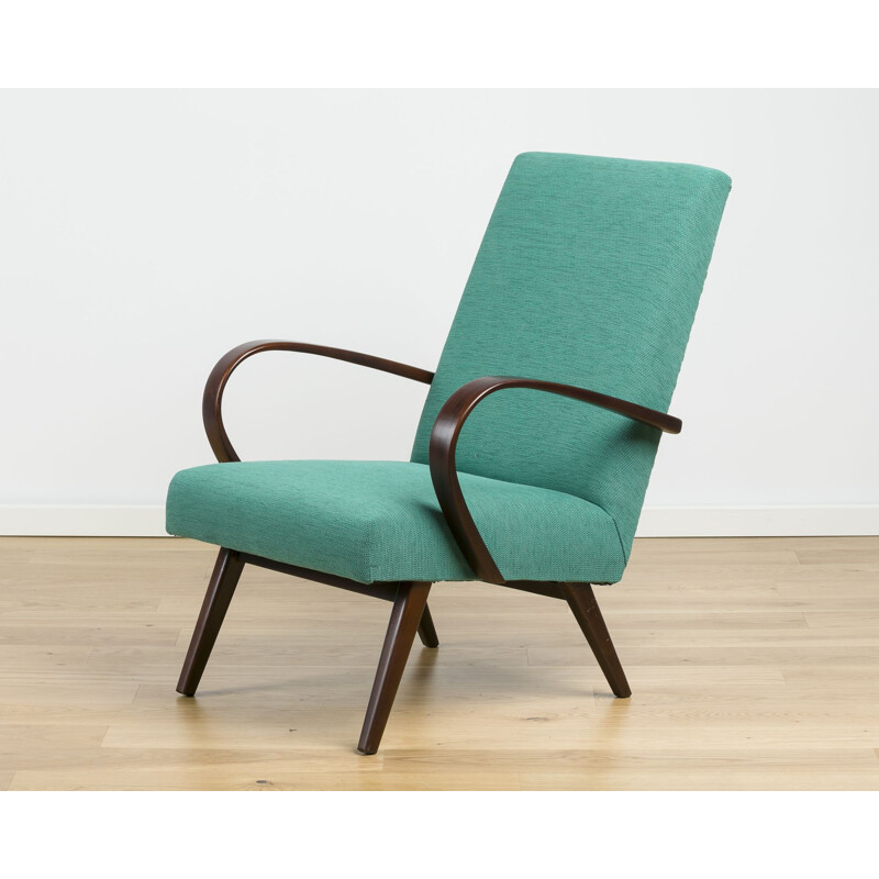 Vintage type 53 armchair by Jaroslav Smídek for TON - 1950s