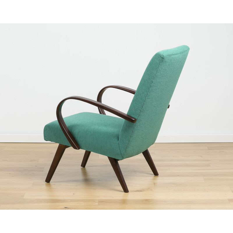 Vintage type 53 armchair by Jaroslav Smídek for TON - 1950s