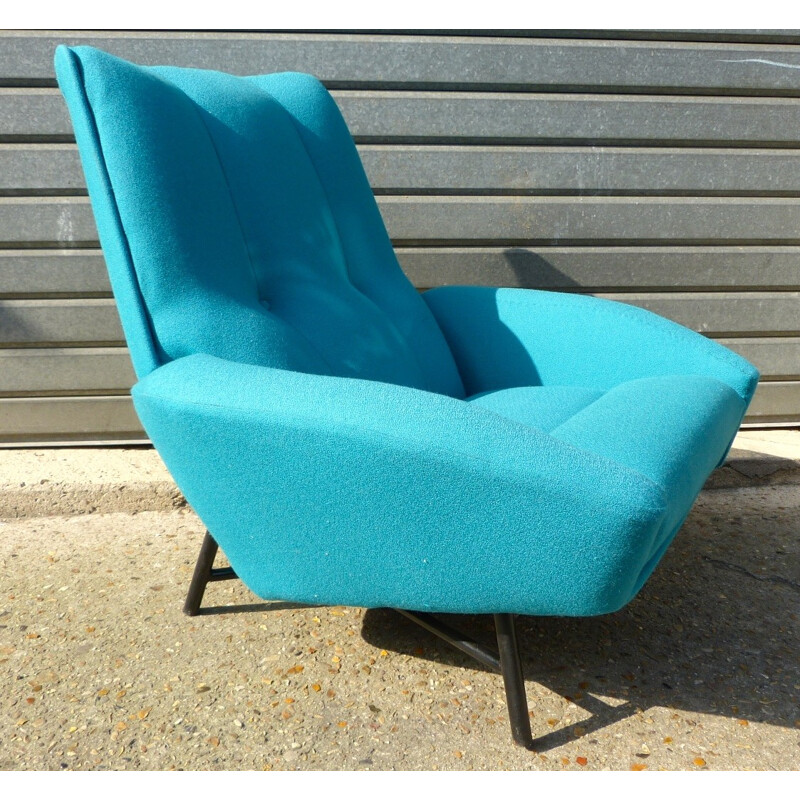 Vintage armchair, Claude DELORS - 1950s