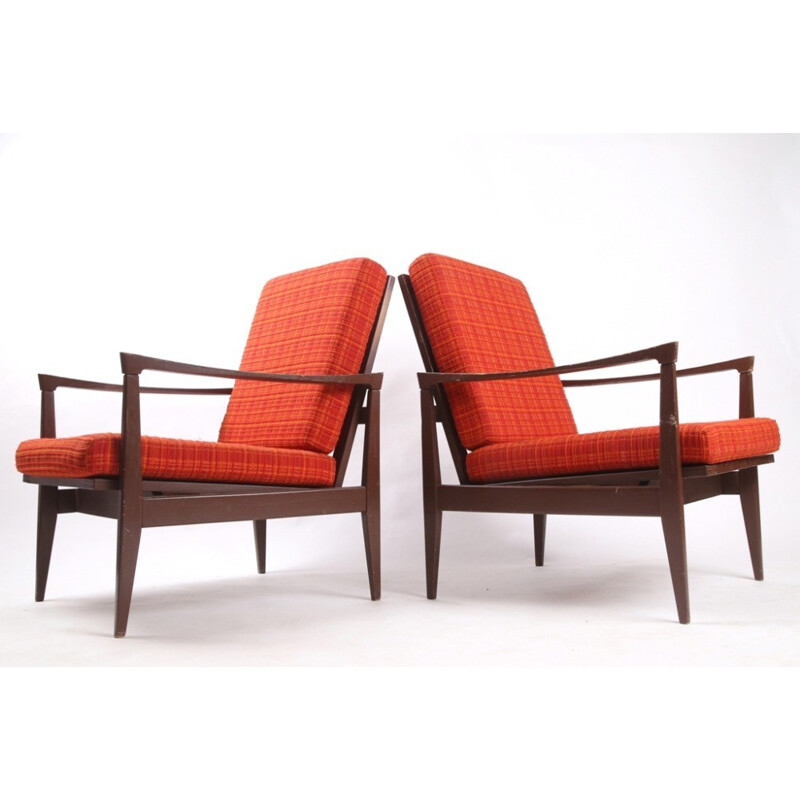 Vintage set of armchairs - 1970s