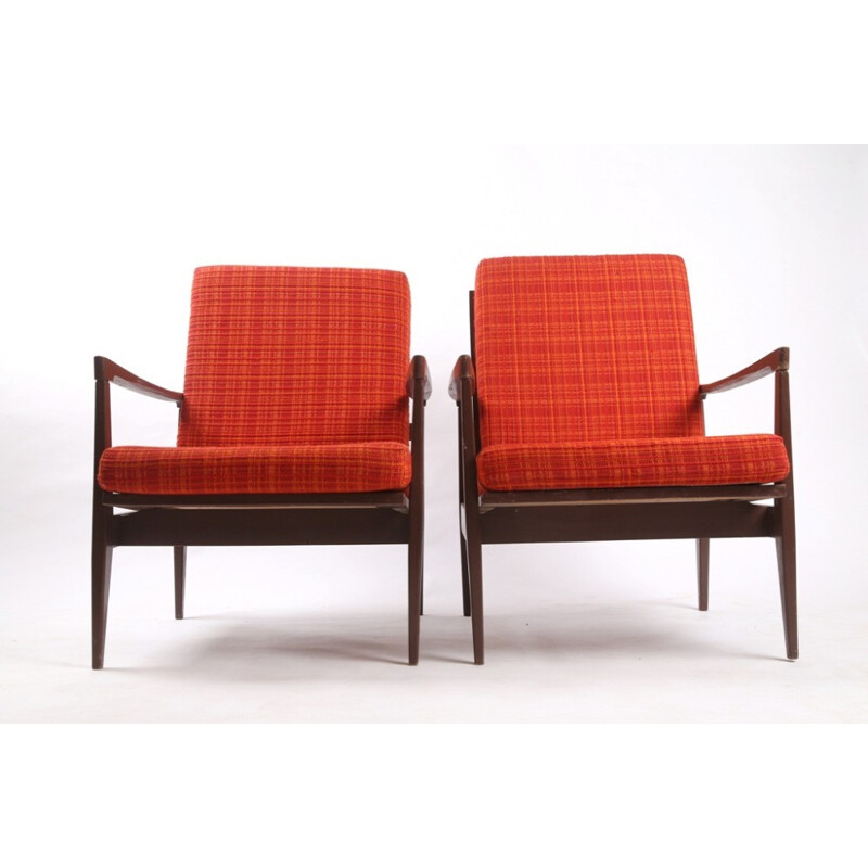 Vintage set of armchairs - 1970s