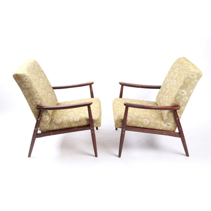 Vintage set of armchairs - 1970s