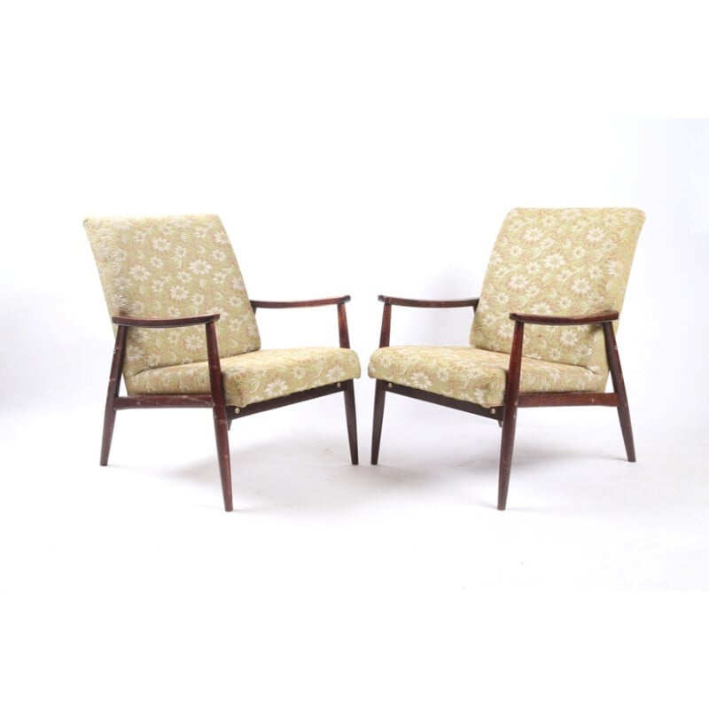 Vintage set of armchairs - 1970s