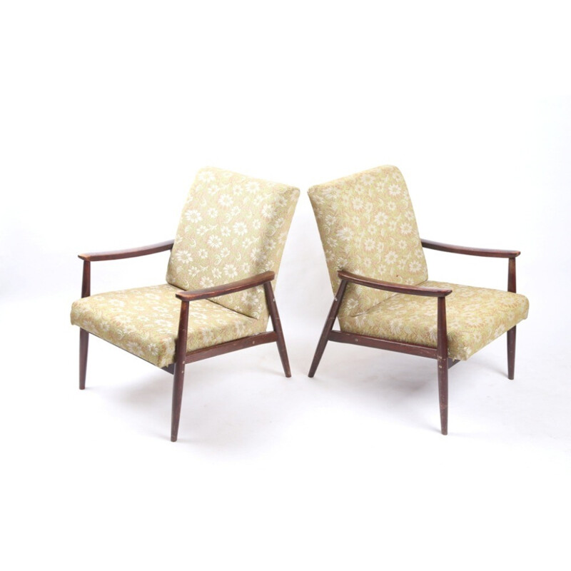 Vintage set of armchairs - 1970s