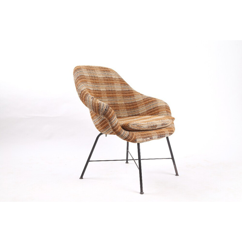 Sillón vintage de fibra de vidrio - 1960