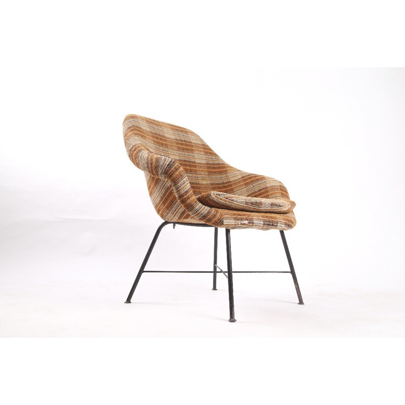 Sillón vintage de fibra de vidrio - 1960