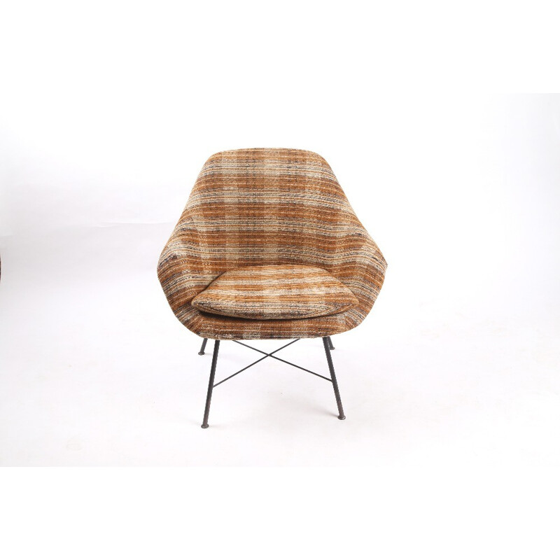 Vintage fiberglasse armchair - 1960s