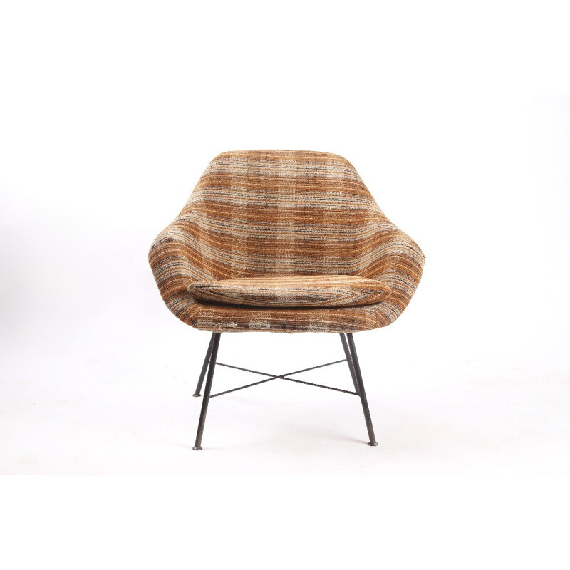 Vintage fiberglasse armchair - 1960s