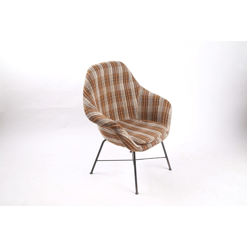 Vintage fiberglasse armchair - 1960s