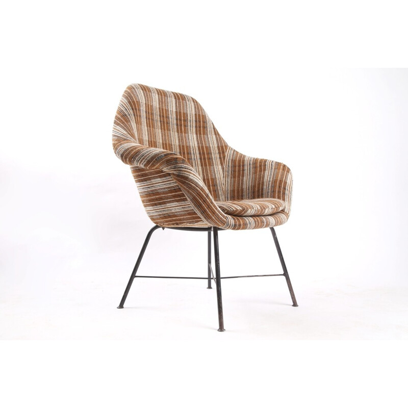 Vintage glasvezel fauteuil - 1960