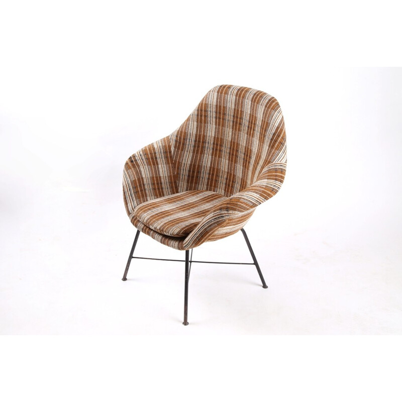 Fauteuil vintage en fibre de verre - 1960