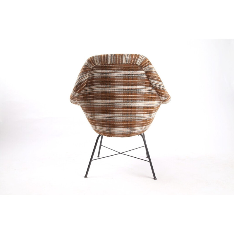 Vintage glasvezel fauteuil - 1960