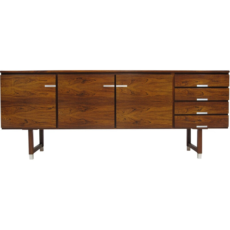 Vintage Rosewood Sideboard by Kai Kristiansen for FM Møbler - 1960s