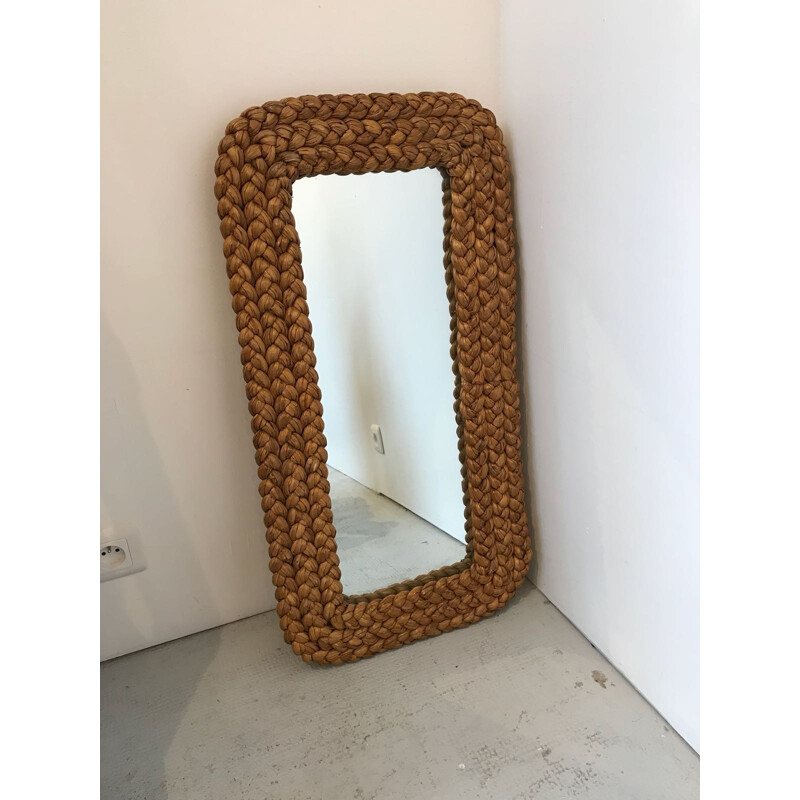 Miroir vintage de Audoux-Minet - 1960