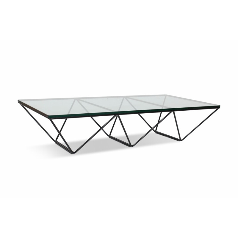 Mid-century Alanda Coffee Table C162 For B&B Italia by Paolo Piva - 1980s