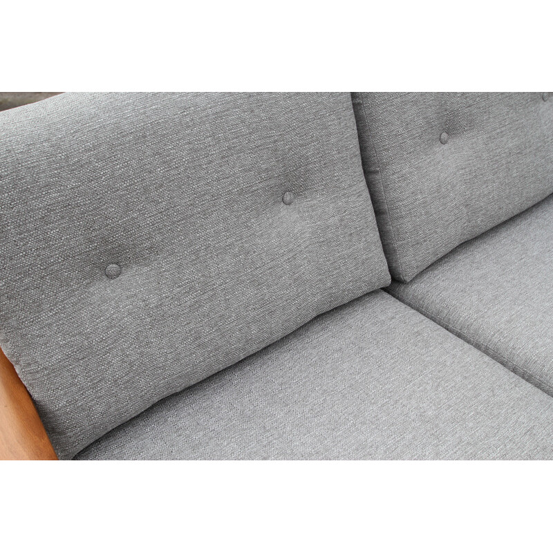 Mid-century 3-seater sofa grey - 1960s