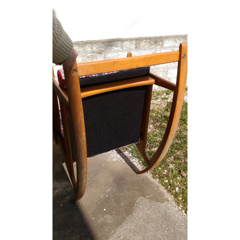 Mid-century Scandinavian rocking chair - 1960s