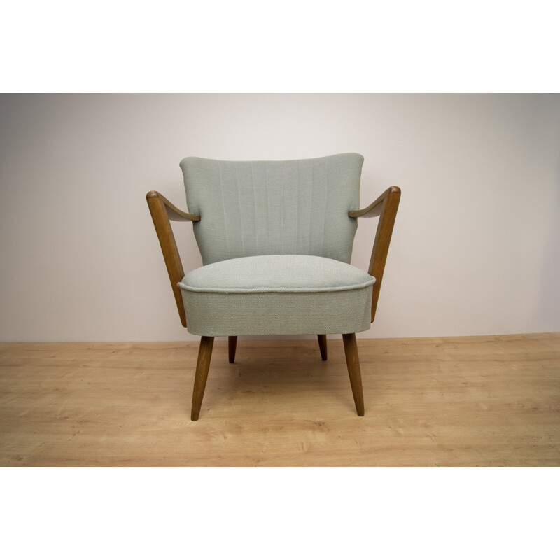 Fauteuil Menthe vintage en hêtre - 1950