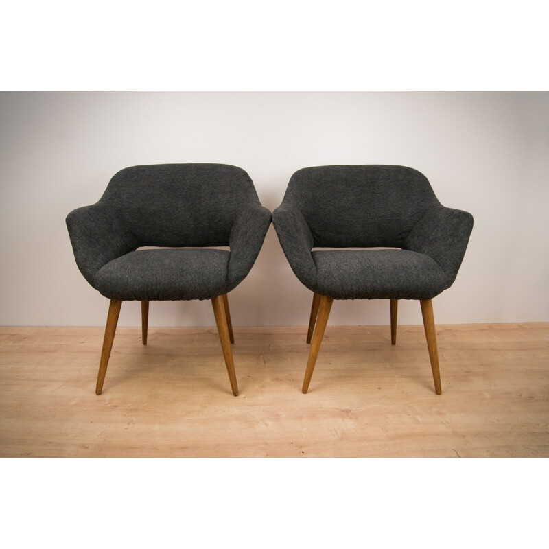 Set of two Mid Century Small Polish Armchairs - 1970s