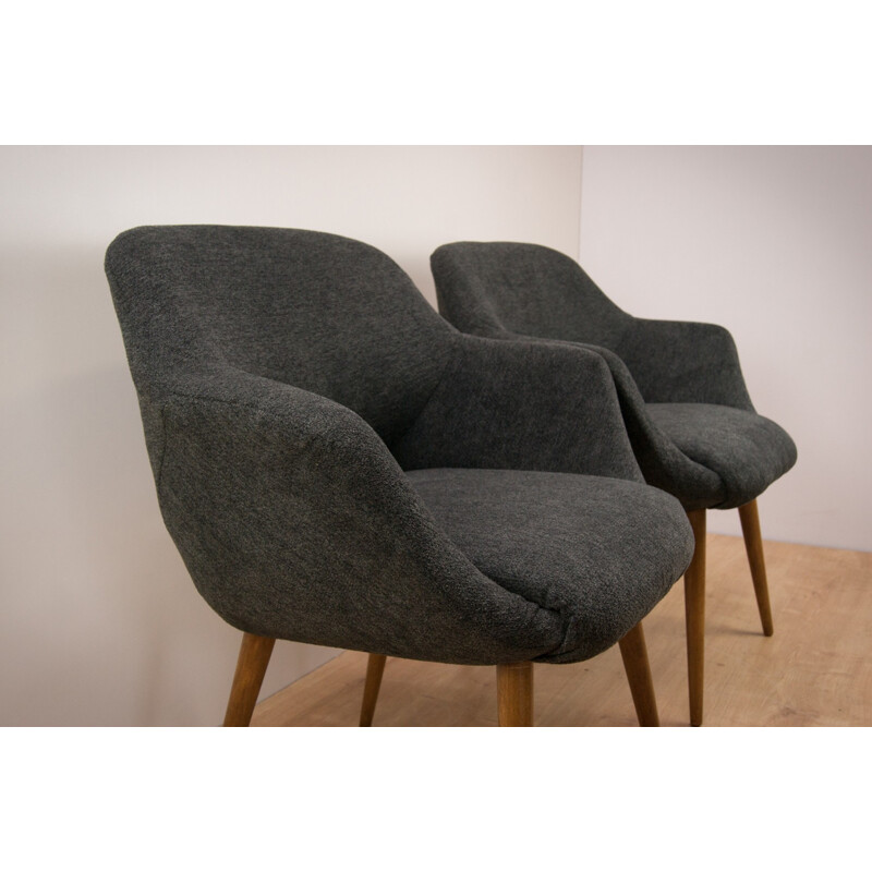 Set of two Mid Century Small Polish Armchairs - 1970s