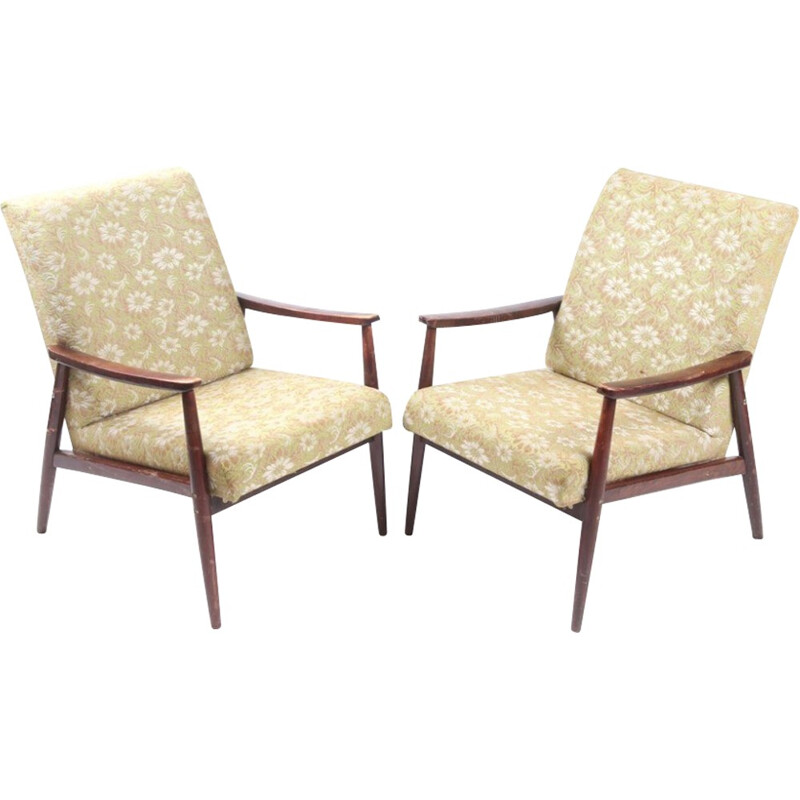 Vintage set of armchairs - 1970s