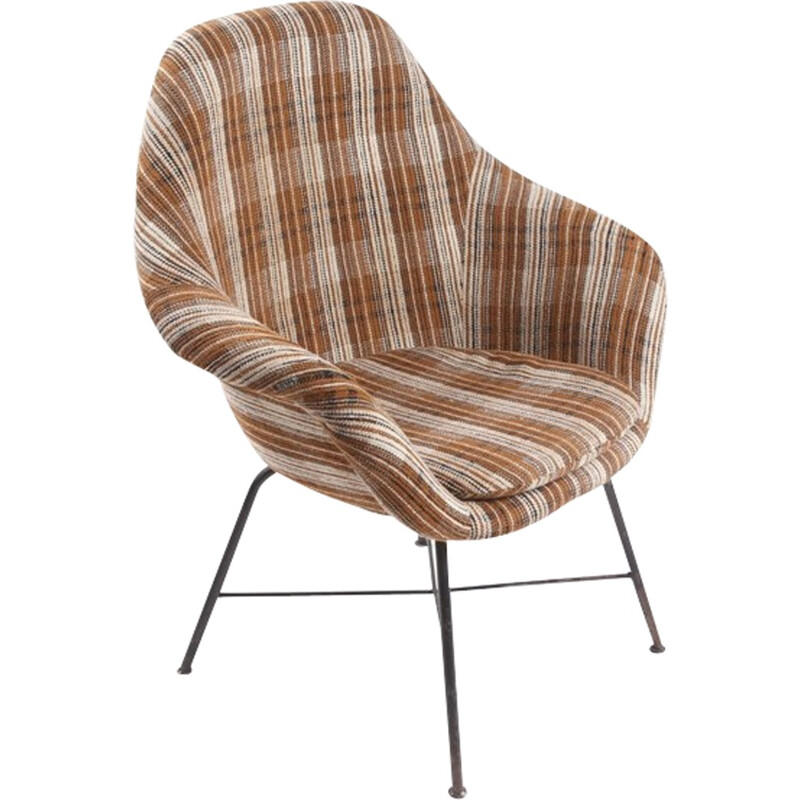 Vintage glasvezel fauteuil - 1960