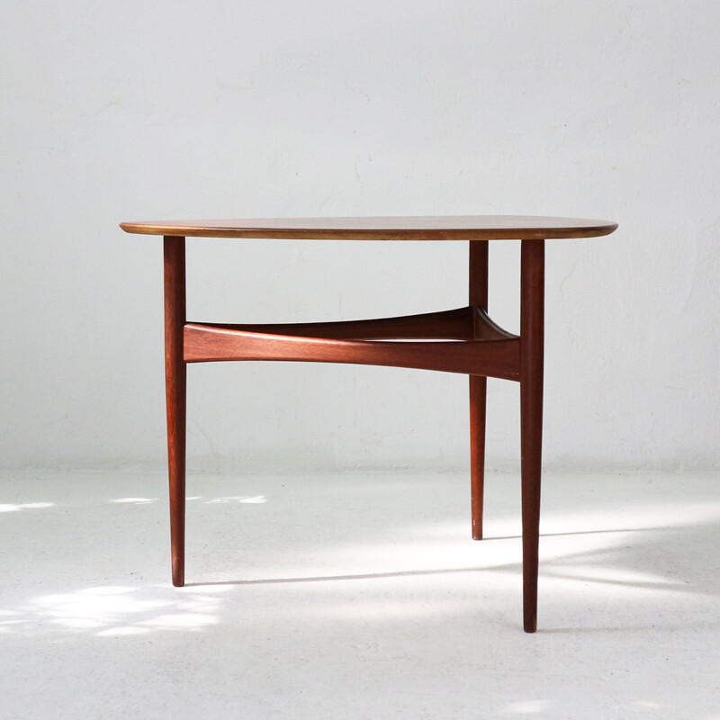 Mid-Century Danish Style Teak Side Table - 1960s