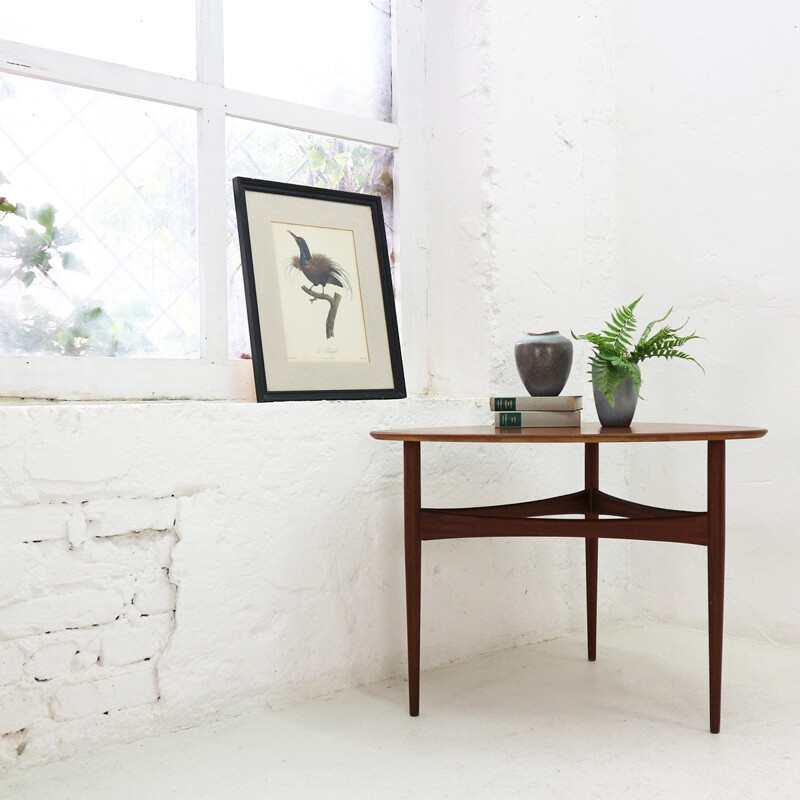 Mid-Century Danish Style Teak Side Table - 1960s