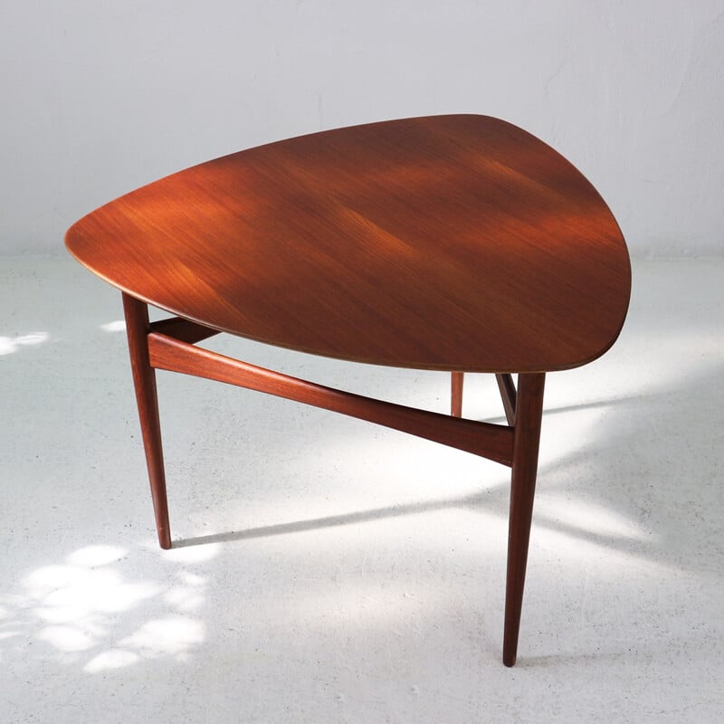 Mid-Century Danish Style Teak Side Table - 1960s