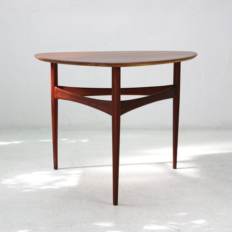 Mid-Century Danish Style Teak Side Table - 1960s