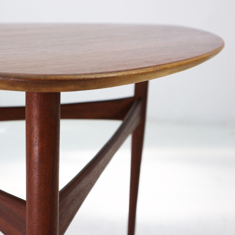 Mid-Century Danish Style Teak Side Table - 1960s