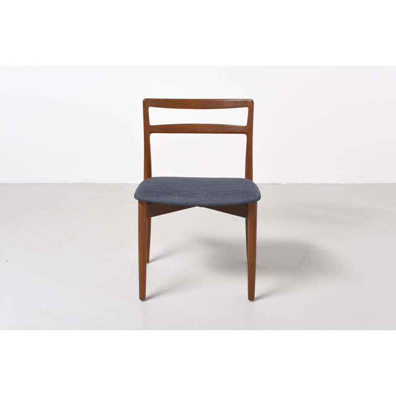 Vintage set of 6 teak dining chairs by Harry Østergaard for AS Randers Møbelfabrik - 1950s