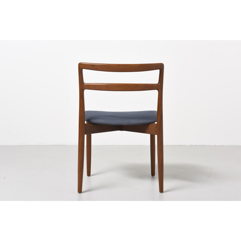 Vintage set of 6 teak dining chairs by Harry Østergaard for AS Randers Møbelfabrik - 1950s